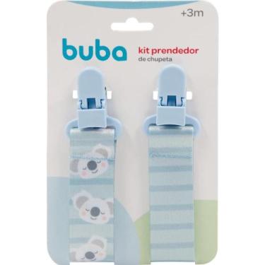 Imagem de Kit Com 2 Prendedores de Chupeta Com Clip Trava Prendedor de Bico Bebê