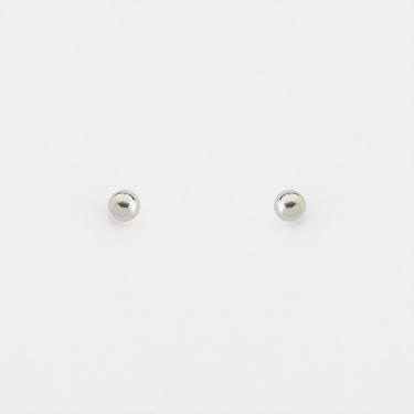 Imagem de Brinco Bolinha Polida Prata 925 - 6mm