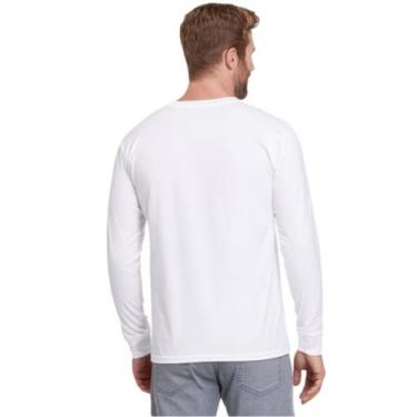 Imagem de Kit 2 Camiseta Masculina Manga Longa 100% Algodão fio 30.1 malha Premi