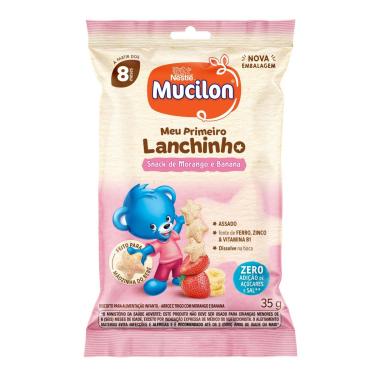 Imagem de Biscoito Mucilon Snack Morango e Banana 35g