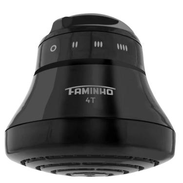 Imagem de Chuveiro Elétrico Ducha Faminho Preto 4t 6800w 220v - Fame JS
