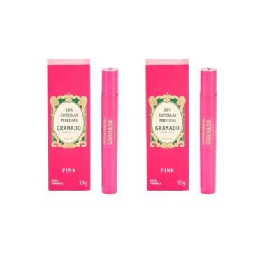 Imagem de Caneta Hidratante Pink SOS Cutículas Perfeitas 3,5g Kit 2 - Granado