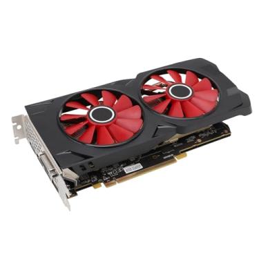 Imagem de VBESTLIFE Carta de Gráficos RX 580, 2048SP, 8GB GDDR5 256bit PC Gaming Video Card Com DPX3, HDMI, Portas DVI, PCI Express 3.0 X16, 2 Fãs de Resfriamento