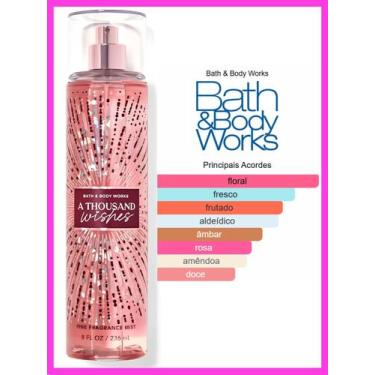 Imagem de Perfume Feminino Bath e Body Works Várias Fragrâncias  Body Splash  Or