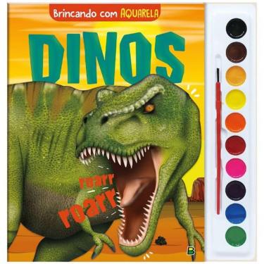Imagem de Livro Brincando Com Aquarela - Todolivro - Dino