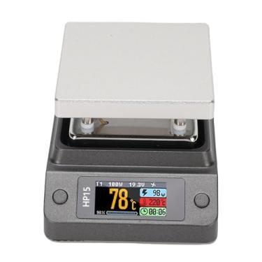 Imagem de Luocute Placa Quente de Solda, 80-350 ° C Construí Em Luminária Orgânica Emissora na Tela de Diodo de Pré-aquecimento Estação de Solda Soldeira Placa Hot Plate Rework Laboratório de