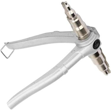 Imagem de Quanmin Ferramenta de compressão HVAC - Expansor de tubo de cobre profissional de 1/10.2 cm a 7/20.3 cm - Ferramenta de aço inoxidável resistente para reparo de ar condicionado e refrigeração