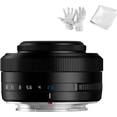 Imagem de Foco automático Lens Tartisan 27mm F2.8 para câmeras Fuji X-Mount - TT