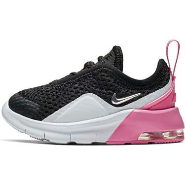 Imagem de Nike NIKE Air Max Motion 2, tênis de ginástica para bebês meninos, 36 Reino Unido (40 EU), Multicolorido preto metálico prata psíquico rosa branco 001, 4.5 UK Child