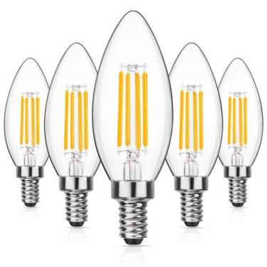 Imagem de Lâmpadas LED MaxVolador Dimmable E12 Candelabra 5W
