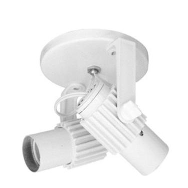 Imagem de Spot B2 Simples Aletado Para 2x E27 Led Bulbo Branco C/ Branco - Bivol