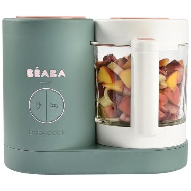 Imagem de Processador de Alimentos para Bebês Neo, 4 em 1 Capacidade 1.3L, Vidro, BEABA BEA0400 VW US, Rosa pálido