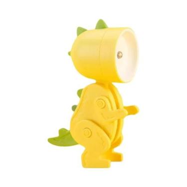 Imagem de Luminária Noturna LED Mini Dinossauro Para Crianças, Bateria Magnética