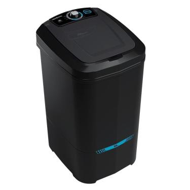 Imagem de Tanquinho Newmaq New 16kg Semiautomático Preto