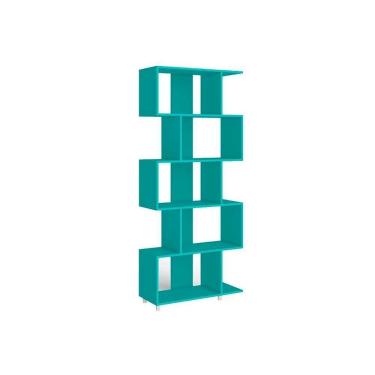 Imagem de Estante De Livros Esm209 C/ 5 Nichos Oliva - Movelbento