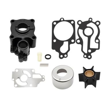 Imagem de Jecoupoon Kit de carcaça do impulsor da bomba de água compatível com motor de popa 90 120 150HP FK1204-1 FK12041 FK1204