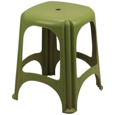 Imagem de Banqueta Niterói Em Polietileno Verde - 92411020 - Tramontina