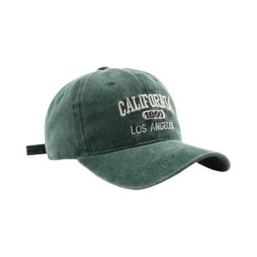 Imagem de Boné De Beisebol Retro Vintage De Algodão Unissex Bordado, Chapéu Casu