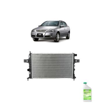 Imagem de Kit Radiador GM Vectra 2.0/2.4 06/16V Com Ar + Aditivo Radiador Verde