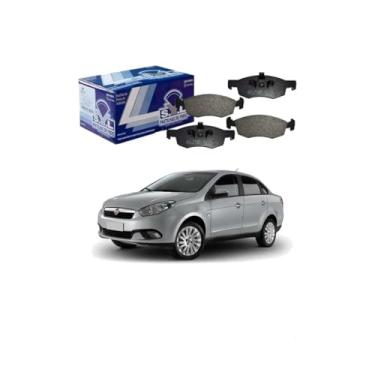 Imagem de Kit Pastilha Freio Dianteira Punto/Gran Siena 2013+ com CAR80 Anti Chio 300ml