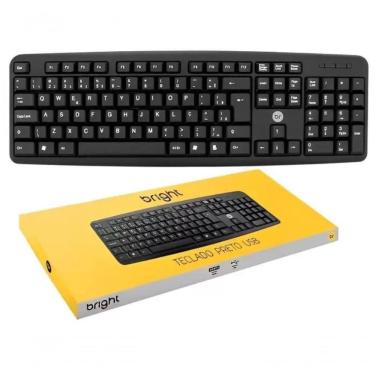 Imagem de Teclado Computador Notebook Abnt2 Cabo Usb 1,3 Mts - Ideal Para Casa E Escritorio