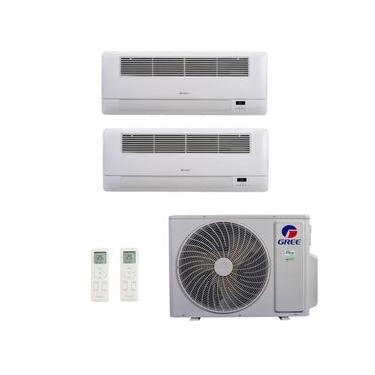 Imagem de Ar-Condicionado Multi Split Inverter R-32 Gree 30.000 (2x Evap Cassete 1 Via 22.000) Quente/Frio 220V