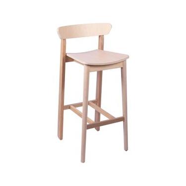 Imagem de Banqueta Tramontina Piazza Kyoto em Madeira Tauarí com Acabamento Natural