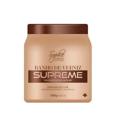 Imagem de Sophie Cosmetic Banho de Verniz Supreme Reconstrução Capilar com Manteiga de Karité e Queratina, 1000g