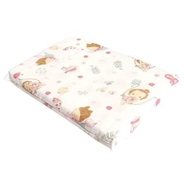 Imagem de Travesseiro de Espuma com Furos Papi Estampado 29cm x 19cm x 3cm - 01 Unidade