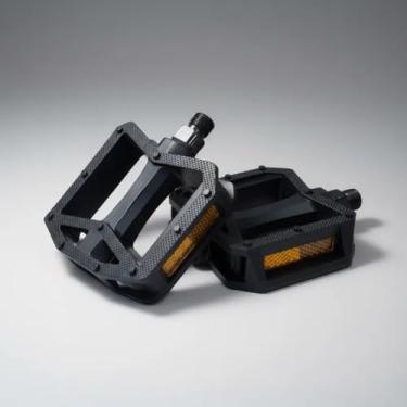 Imagem de Pedal 9/16 plataforma nylon preto com esfera Gta