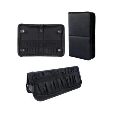 Imagem de Bolsa De Pincéis Dobrável De Grande Capacidade Com 14, 24 Ou 29 Furos 