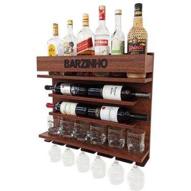 Imagem de Adega de Vinho de Parede com Barzinho Sala - Barzinho IM - Co2Beer