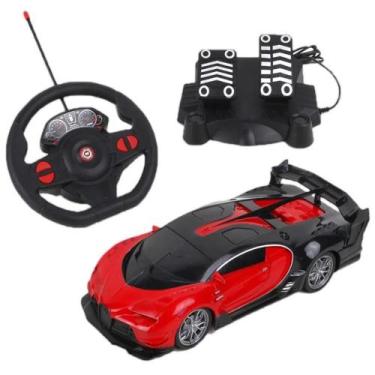Imagem de Carrinho Controle Remoto Racing Control Raptor Vermelho - TK Shopping