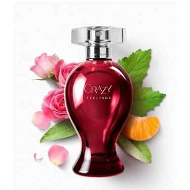 Imagem de Crazy Feelings Perfume Feminino, Frasco Vermelho, Fragrância Floral Frutal