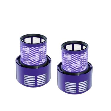 Imagem de Peças de substituição de filtro de vácuo compatíveis com Dyson Cyclone V10 Series: V10 Total Clean, V10 Absolute, V10 Animal, V10 Motorhead, SV12 Vacuums. Compatível com número de peça 969082-01
