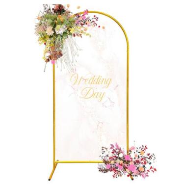 Imagem de Suporte de Arco DDMY em Metal Dourado 183 cm x 80 cm