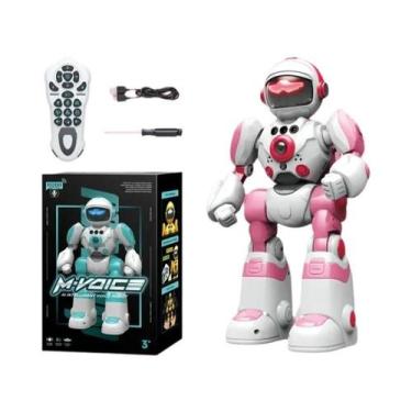 Imagem de Brinquedo Robô RC Com Controle Por Voz E Gestos Para Crianças, Program