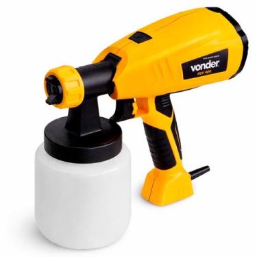Imagem de Pistola Elétrica de Pintura Vonder PEV400 400W 800ml  Jato Ajustável H