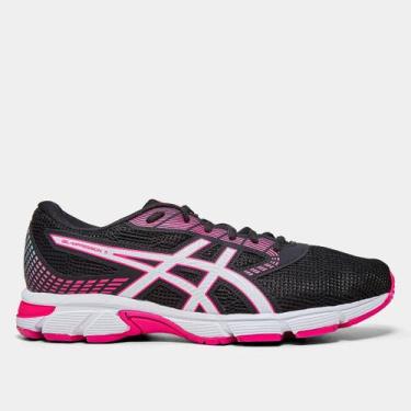Imagem de Tênis Asics Gel-Impression 11 Feminino, Preto, Pink, 36