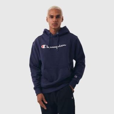 Imagem de MOLETOM CANGURU CHAMPION LIFE SUPERFLEECE SCRIPT LOGO EMB-Masculino