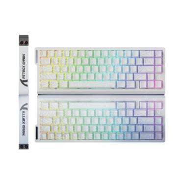 Imagem de Teclado Mecânico Gamer Profissional Com Fio X68HE ATTACK SHARK 8000Hz 