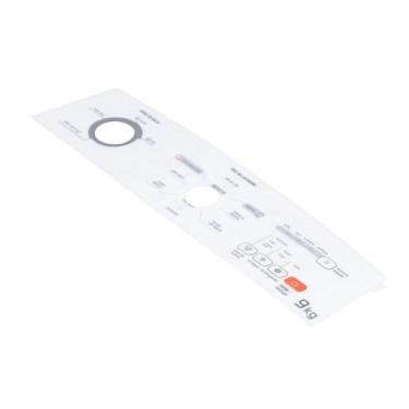 Imagem de Adesivo Painel Lavadora Brastemp Bwj09 9kg Overlay Branco - ERSMAC, Co