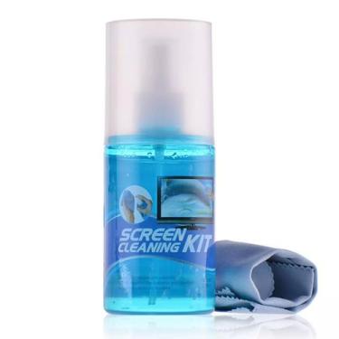 Imagem de Liquido Limpa Tela De Televisão Tv Led Lcd Qled Com Flanela - SCREEN