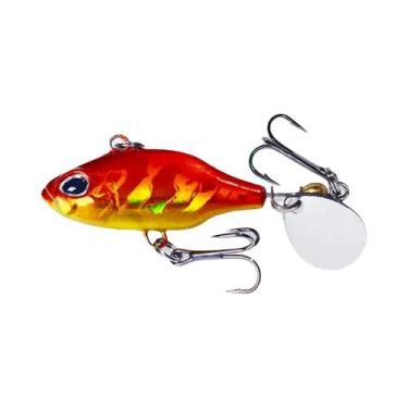 Imagem de Iscas De Pesca De Inverno 5.2cm 8.5g Vibração Rotativa De Metal Iscas 