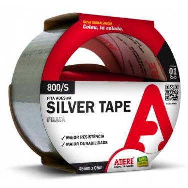Imagem de Fita Silver Tape 800S 45Mmx05M Prata Adere