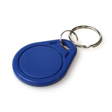 Imagem de Chaveiro RFID 13,56 MHz Azul - 50 unidades - LOJA RFID
