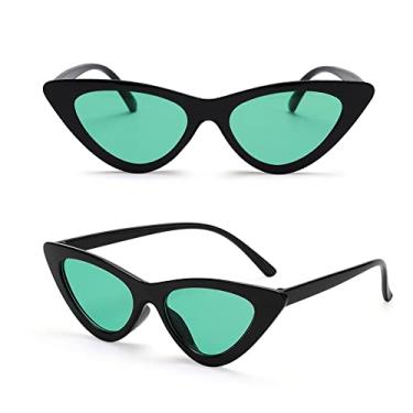 Imagem de 1 peça Óculos de Sol Sexy Cat Eye Triângulo Óculos de Sol Retro Feminino UV400 Óculos de Sol Polarized Streetwear Tendência Moda Feminina Glasse,C5,outros