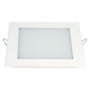 Imagem de Painel de Led Taschibra Quadrado Lux de Embutir 24W 4000K Bivolt