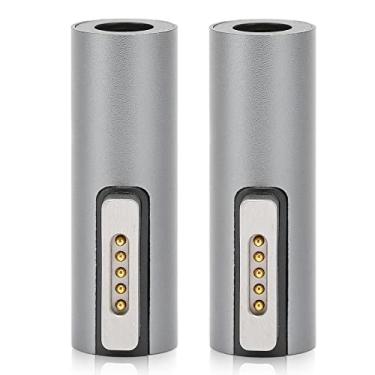 Imagem de Adaptador PD MagnéTico, Interface PD MagnéTica Carga RáPida DC FêMea para 2 18,5-20V Suporte MáXimo 5A Corrente de Carregamento Inteligente Tipo T para Laptop