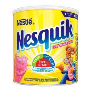 Imagem de Nesquik Sabor Morango Nestlé Achocolatado Em Pó 380G - Nestle